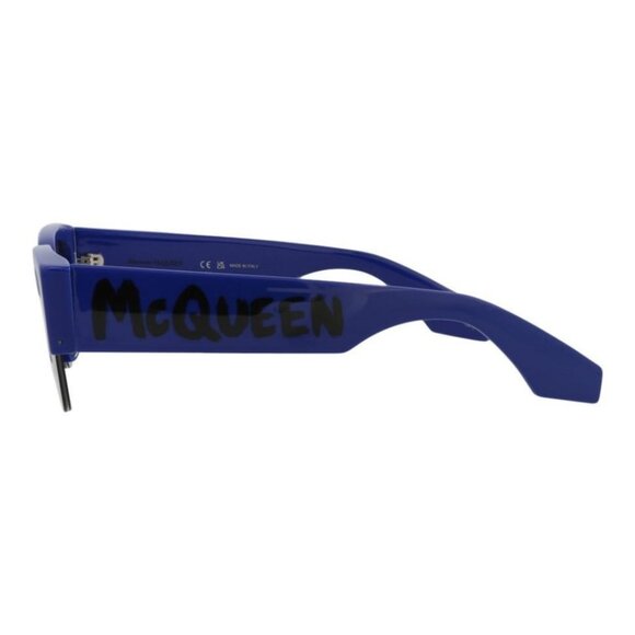 Alexander McQueen Unisex Square/Rectangle Blue Blue Silver Fashion Designer - Picture 3 of 4